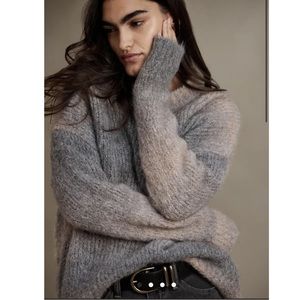 Banana Republic Vernice Oversized Ombré Sweater